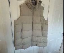 ladies gilet cream