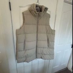ladies gilet cream