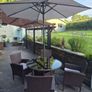 Garden Rattan Table & Chairs Image 2