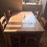 Solid Wood Dining Table Set Image 2