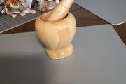 pestle and mortar wooden