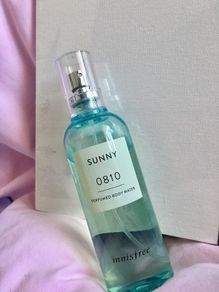 Perfumed body spray Sunny summer scent