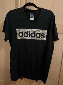 Black Adidas T-shirt size large