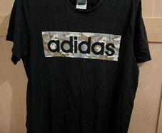 Black Adidas T-shirt size large