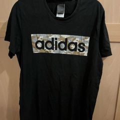 Black Adidas T-shirt size large