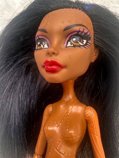 Monster High Robecca Steam Dead Tired doll Nude Used Please see photos