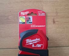 Milwaukee Pro Compact 8m/26ft Tape Measure
