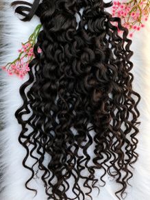 Premium Curly Human Hair Available