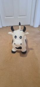 Inflatable cow