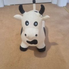 Inflatable cow