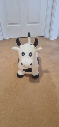 Inflatable cow