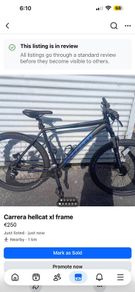 Carrera hellcat XL frame