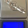 antique victorian sterling silver sweetheart brooch Image 6
