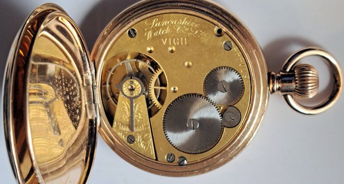 Lancashire Watch Co. Pocket Watch - Prescott & Vigil - 1909c