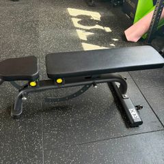 Commercial Gym bench with wheels