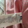 Kookai women leather cream jacket biker 3/4 length sleeves size 12 Image 10