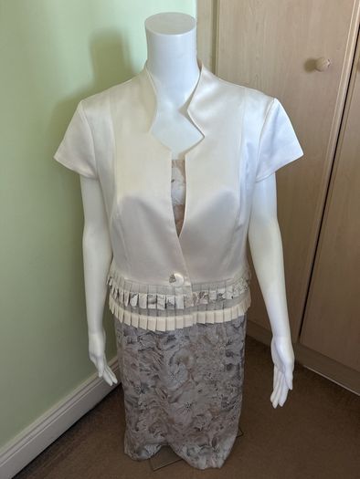 Flower midi dress with bolero