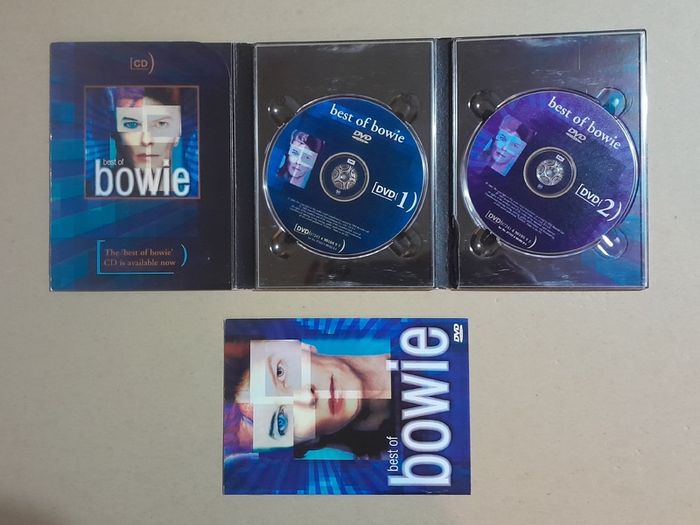 David Bowie Best of DVD double disc