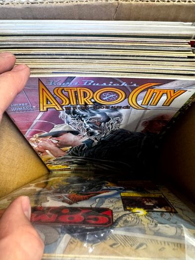 Image & Top Cow Long Comic Box w 320 comics for Sale