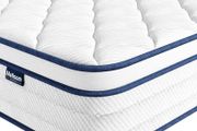 King Mattress 5FT, Memory Foam and 7-Zone Pocket Spring Orthopedic Hybrid King Size Mattress In a Box, Medium Firm Feel for Pressure &amp; Back Pain Relief, 150x190x25cm