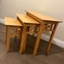 Nest of Tables Solid Oak Image 4