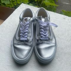Vans Old Skool shoes - Silver - size 39 / UK6