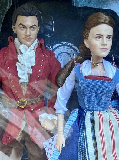Live action Beauty and the Beast dolls