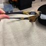 Oakley Flak Jacket XLJ Sunglasses - Gold/Navy Image 4
