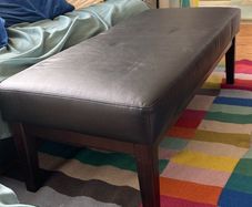 Leather Bench