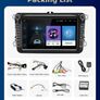 2+32GB 2 Din Car Radio Android 10.0 For VW Volkswagen Golf Polo Passat b7 b6 SEAT leon Skoda 8" inch GPS Wifi 4G Image 4