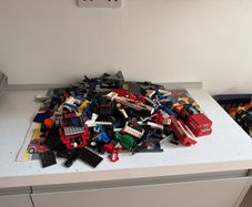 Lego compatible parts 2 kg plus manuals
