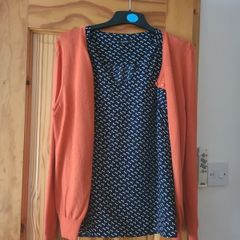 Cardigan and Blouse