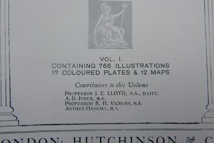 Hutchinson Story of the British Nation Vol I II III