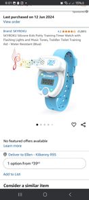 Kids Toilet Training Watch