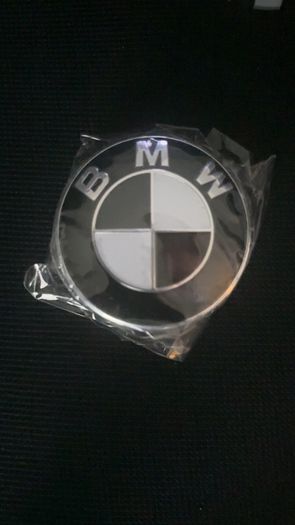 BMW Center Caps Set 68mm Car Wheel Centre Caps Hub - Black White