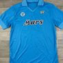 NEW Genuine Retro Reissue NR Napoli 1988/89 Diego Maradona Jersey Shirt Mens L/XL Image 3