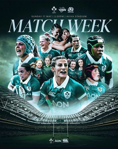 Ireland v Scotland women's rugby