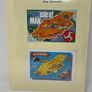 24 Beautifully written up Isle of Man display pages with lots of postcards and stamps. Maps, IOM TT and Manx cat noted Image 3