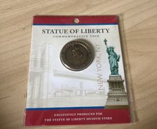 Statue of Liberty Commemorative Coin The Statue Of Liberty Museum New York, NY