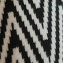 Chico's chevron print vintage jacket with faux fur cuffs. Image 6