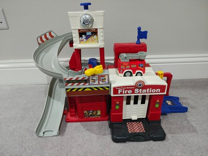 Toot toot drivers fire station
