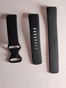 Fitbit Charge 6 & Charge 5 Black Infinity Band
