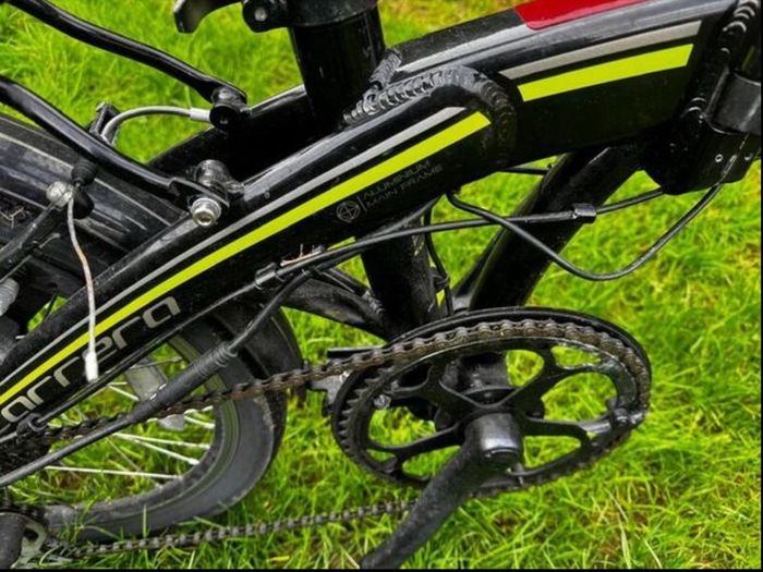 Carrera Crosscity Folding Electric Bike