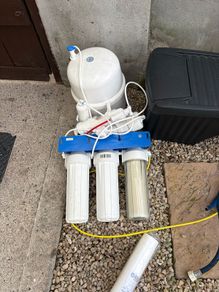 Used water osmosis system