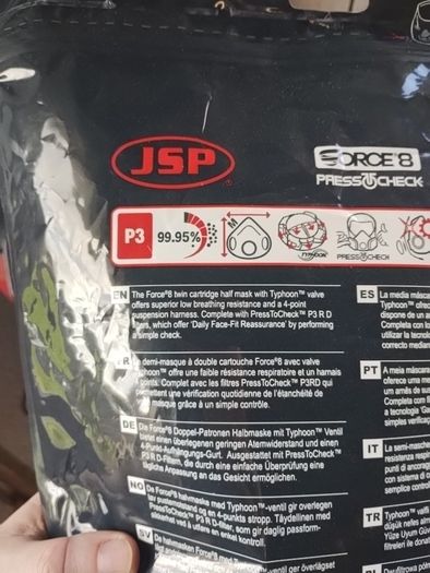 JSP Force 8 P3 mask