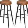 2 X Barstool faux leather Image 3