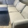 Grey corner sofa l shaped Image 8