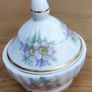 Mustard Jar & Lid Irish Blossom by Royal Tara  Vintage from the 1970s Image 2