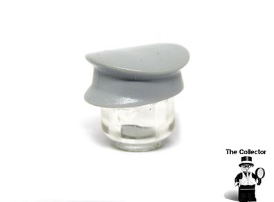 LEGO Minifigure Gray Prototype Hat Unreleased Colour Very Rare And Hard To Find