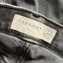 TOPSHOP Jamie Grey/Black Wash Jeans Size 26/34! Image 4